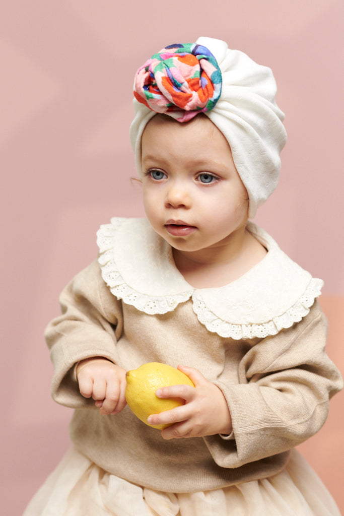 Bandeau cheveux femme - Alice – Indira Baby - Turbans bébés en coton
